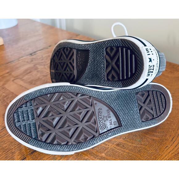 Kids' Chuck Taylor All Star Low Top Sneakers, Gray, Size 13 - Picture 5 of 5